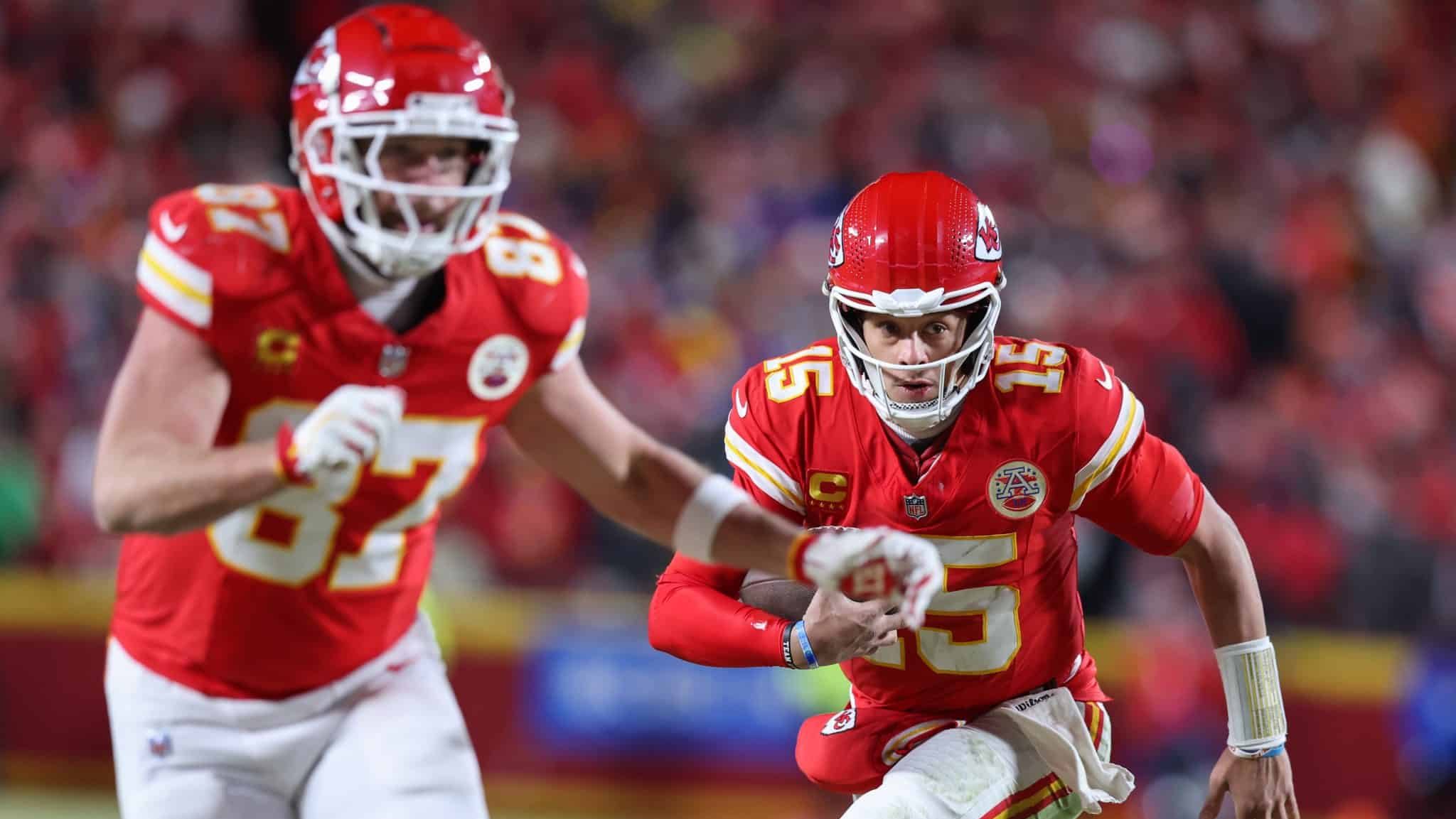 Patrick Mahomes pelo Kansas City Chiefs na NFL