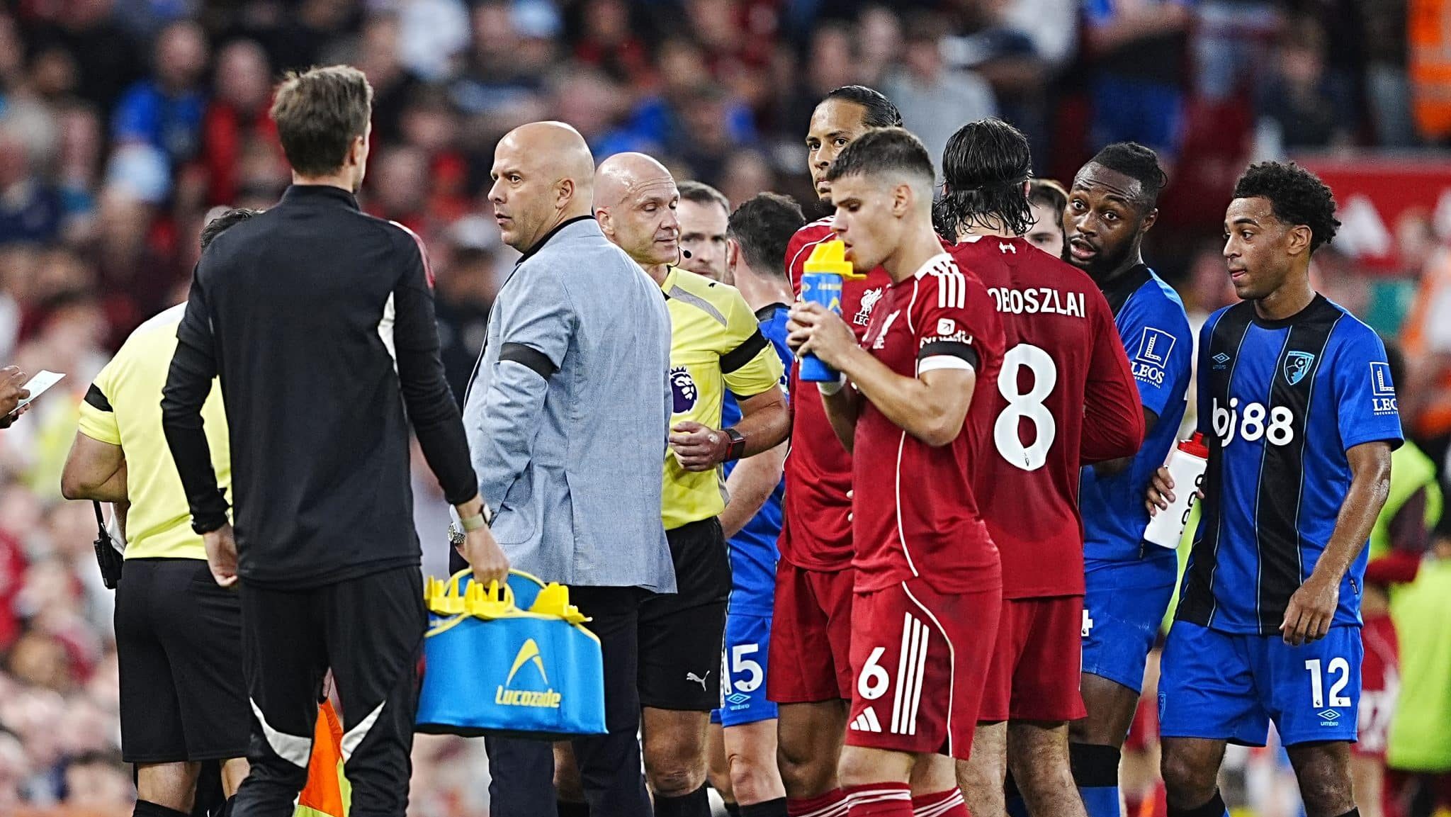 Liverpool x Bournemouth pela Premier League