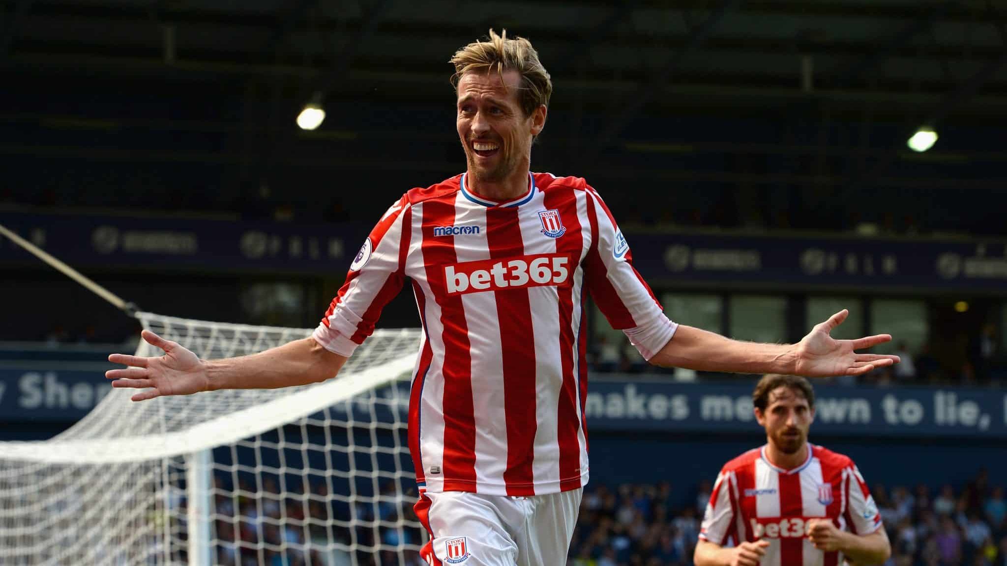 Stoke City tem o ex-atacante Peter Crouch como um dos grandes ídolos - Tony Marshall/Getty Images