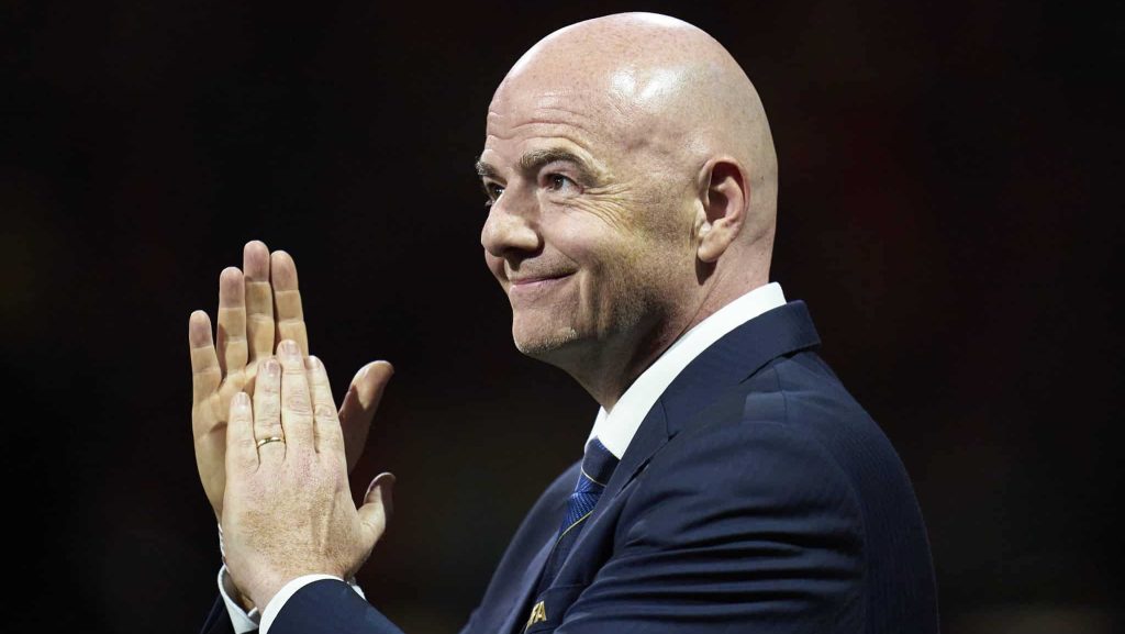 Gianni Infantino, presidente da Fifa