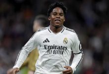 Endrick em ação pelo Real Madrid