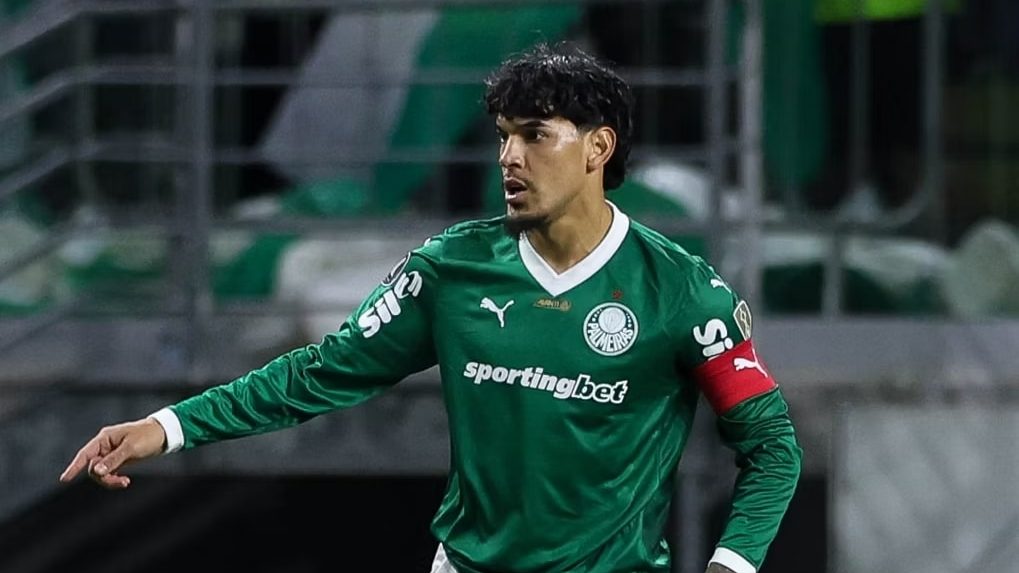 Gustavo Gómez em Palmeiras x River Plate