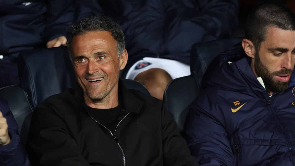 Luis Enrique pelo PSG
