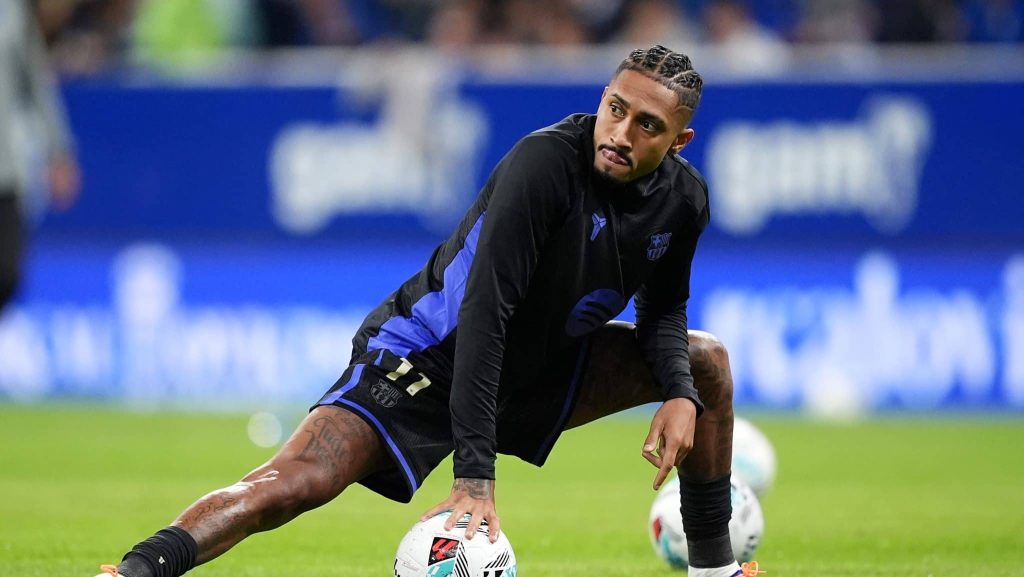 Raphinha pelo Barcelona