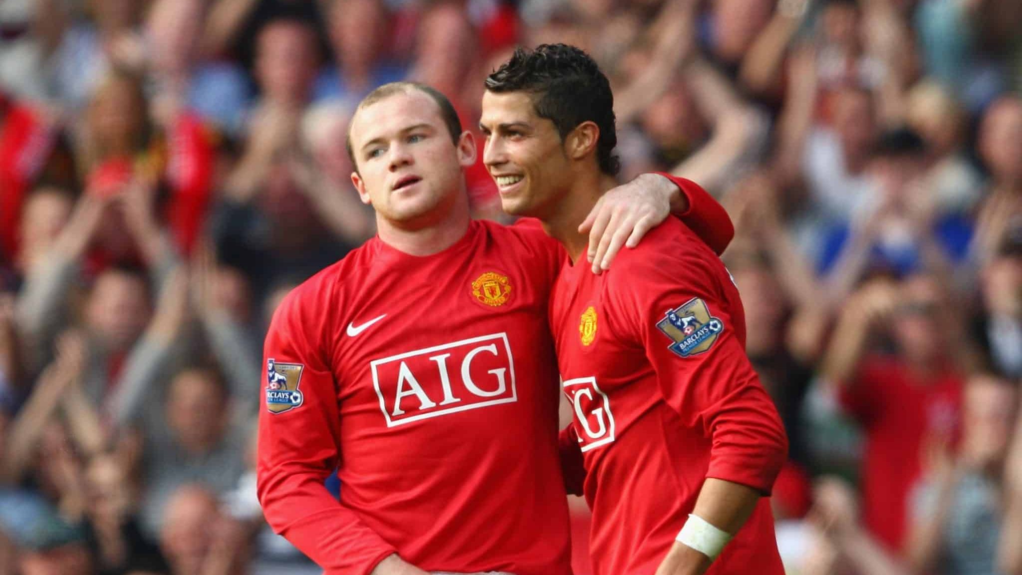 rooney e cristiano ronaldo