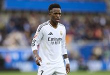 Vinicius Júnior em ação pelo Real Madrid