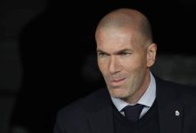 Zidane quando treinador do Real Madrid