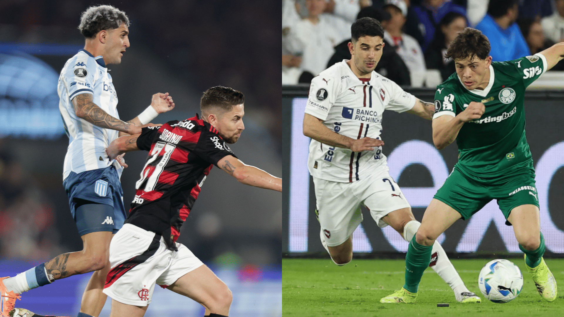 Jogadores de LDU e RAcing