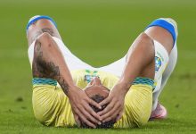 Richarlison na derrota do Brasil para o Japão