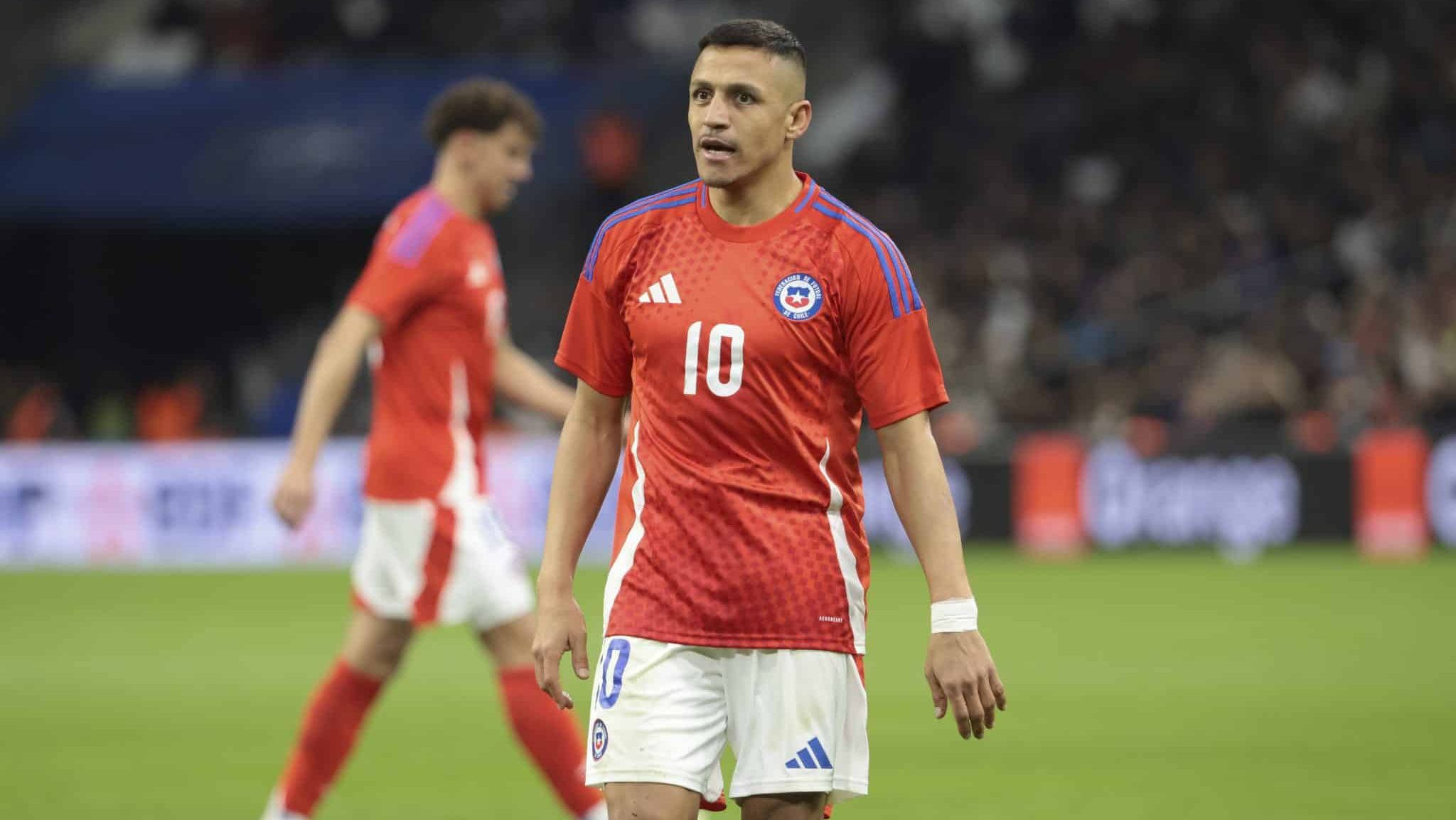 Alexis Sánchez em ação pelo Chile