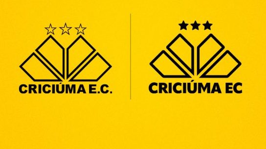 Novo escudo do Criciúma