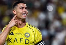 Cristiano Ronaldo comemorando gol pelo Al-Nassr