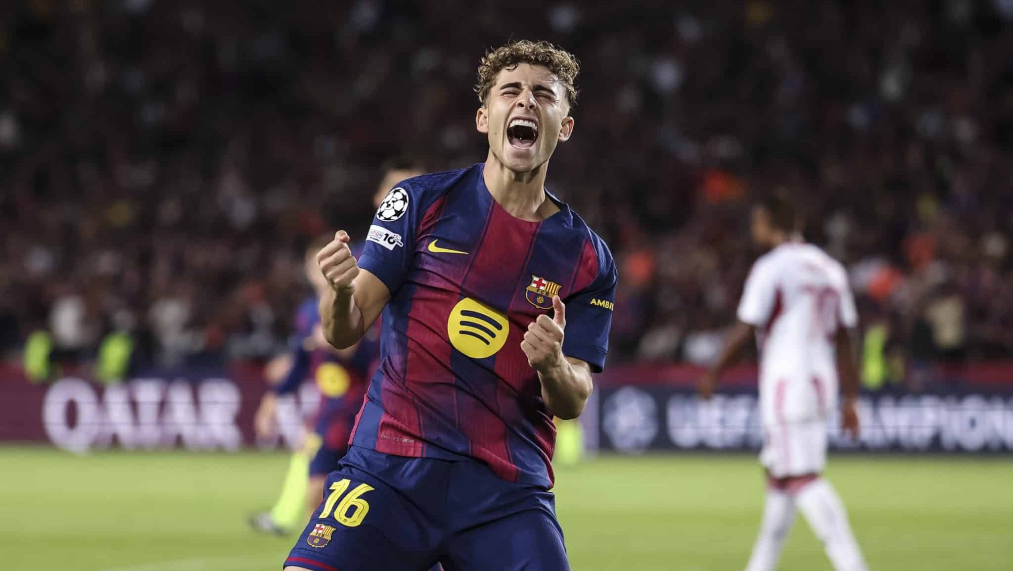 Fermín López pelo Barcelona