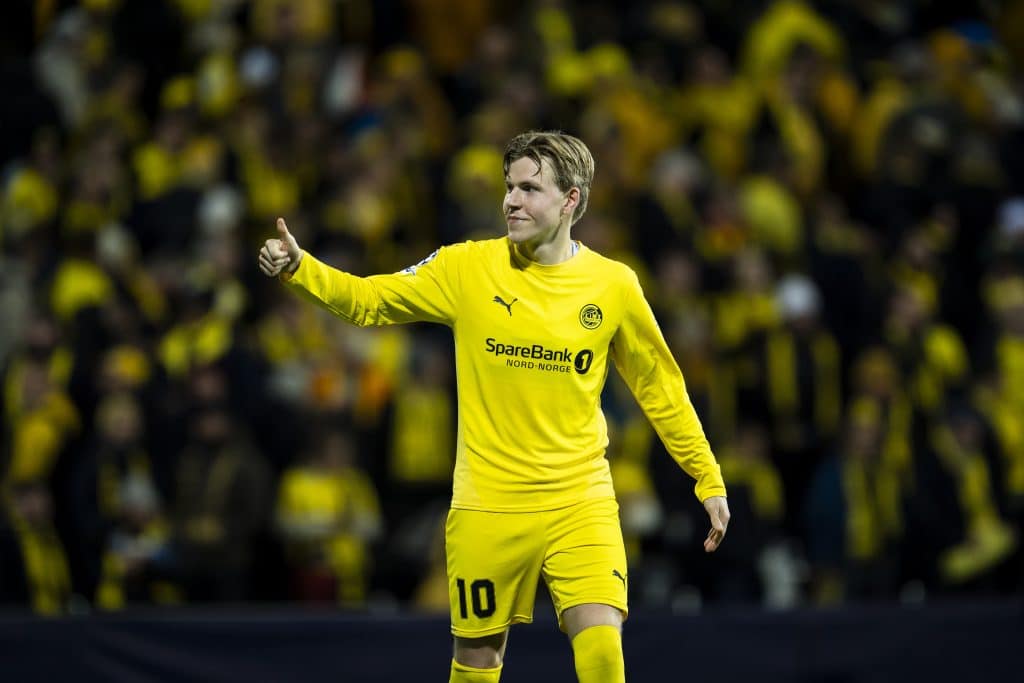 Jens Hauge pelo Bodo Glimt