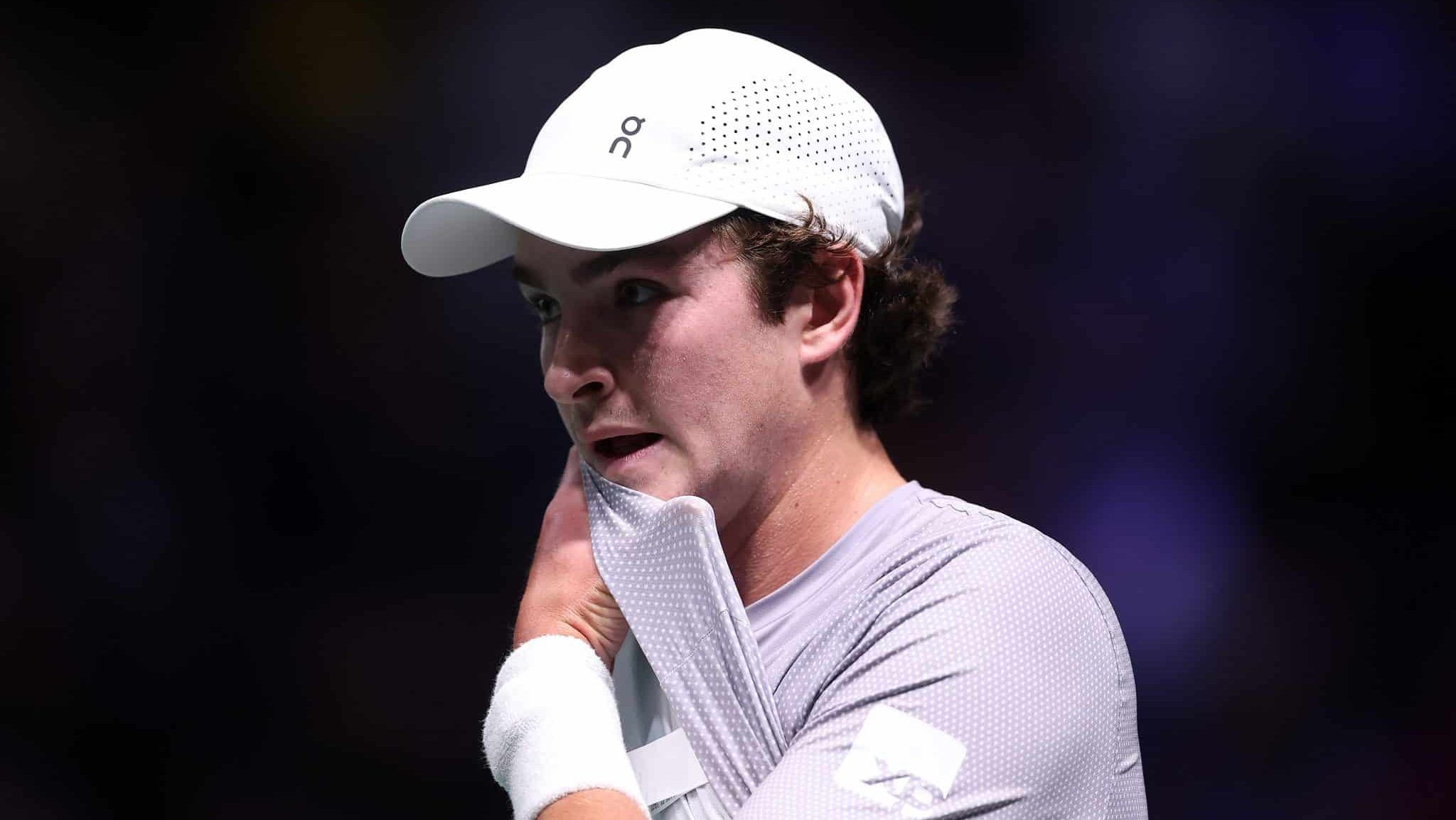 João Fonseca em ação