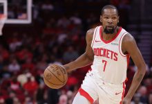 Kevin Durant pelo Houston Rockets, da NBA
