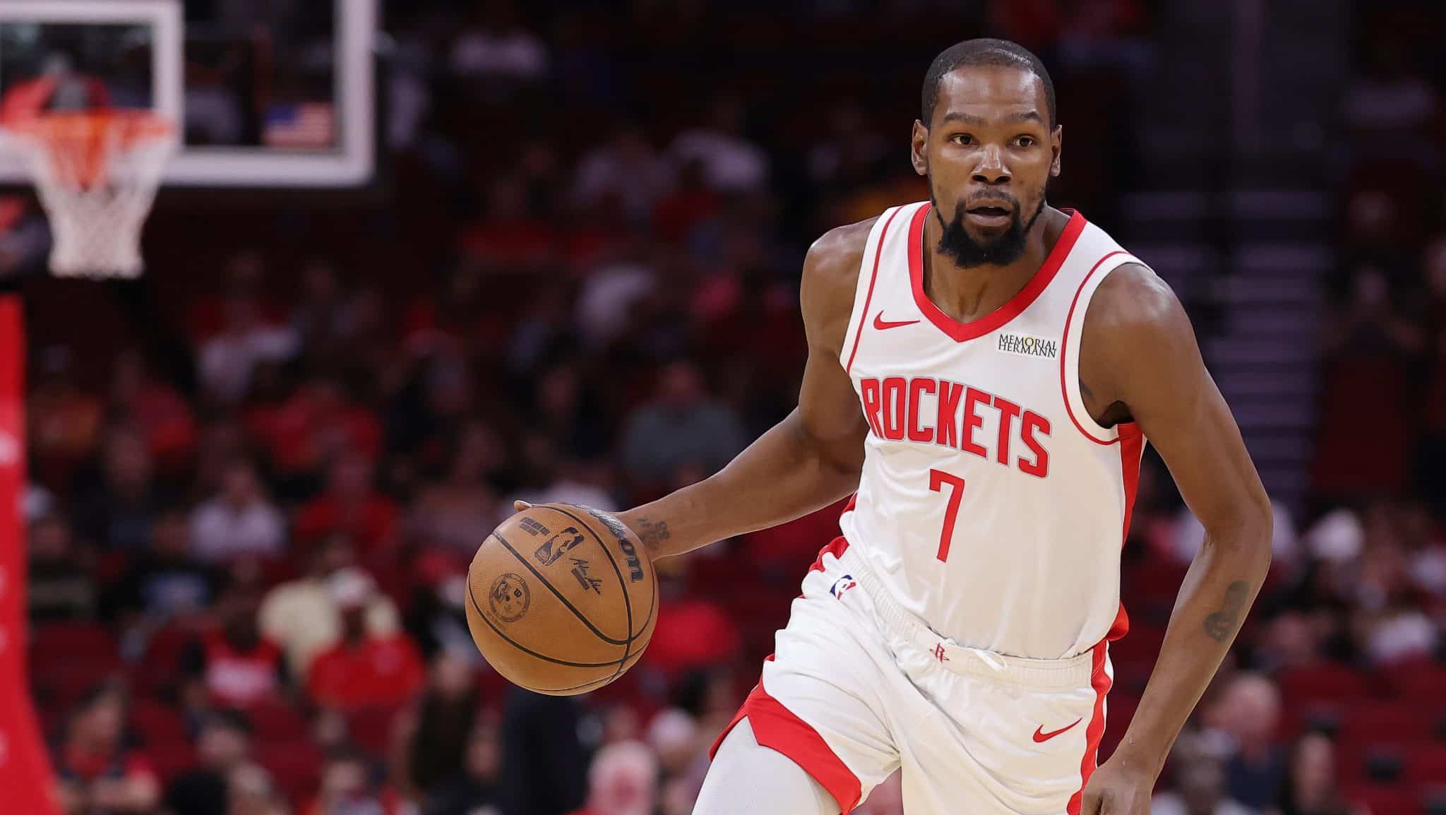 Kevin Durant pelo Houston Rockets, da NBA
