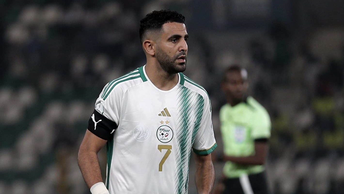 Mahrez é o principal nome da seleção da Argélia