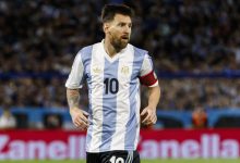 Lionel Messi em ação pela Argentina