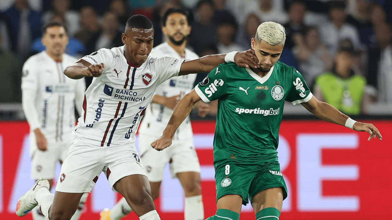 Andreas Pereira em Palmeiras x LDU