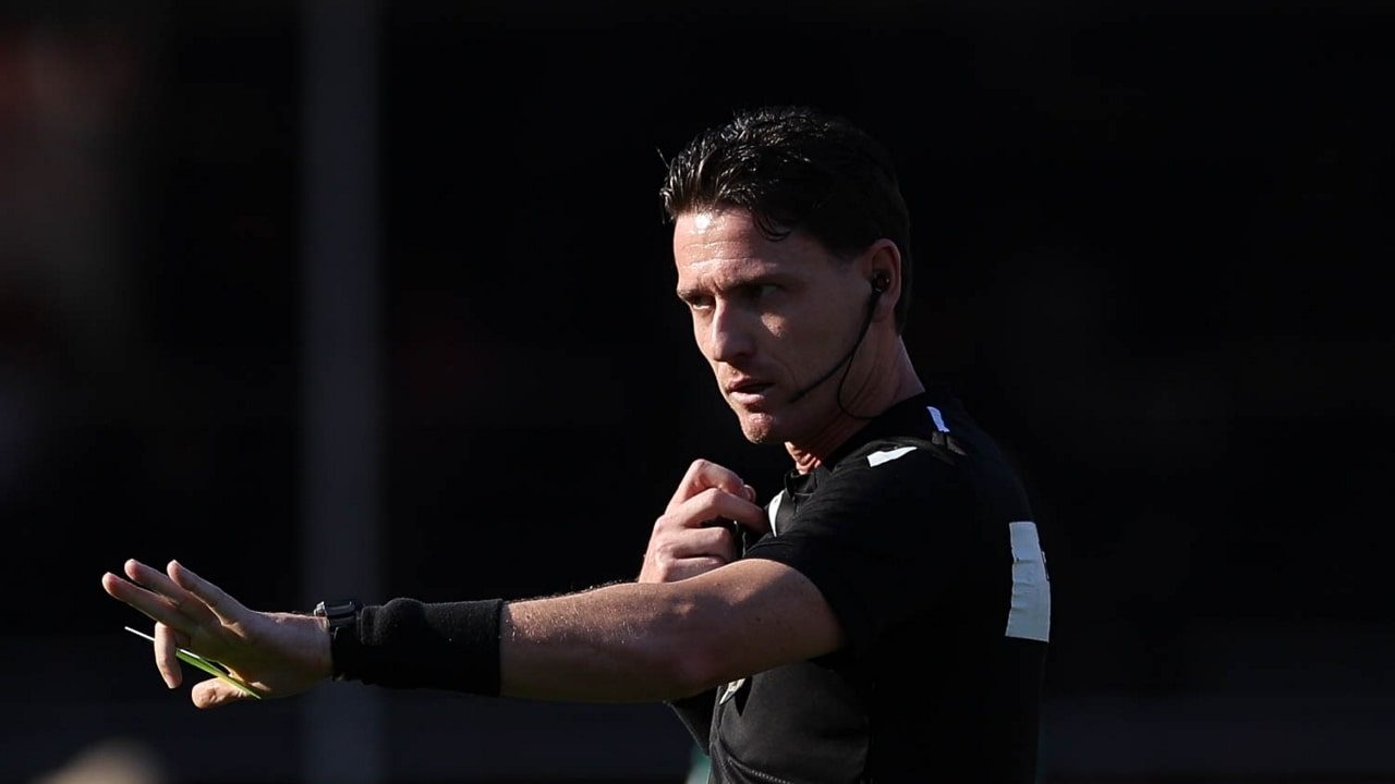 Ramon Abatti Abel foi o árbitro de São Paulo x Palmeiras - Cesar Greco / Palmeiras