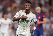 Vinicius Júnior em ação pelo Real Madrid