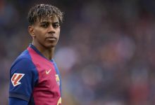 Lamine Yamal em ação pelo Barcelona
