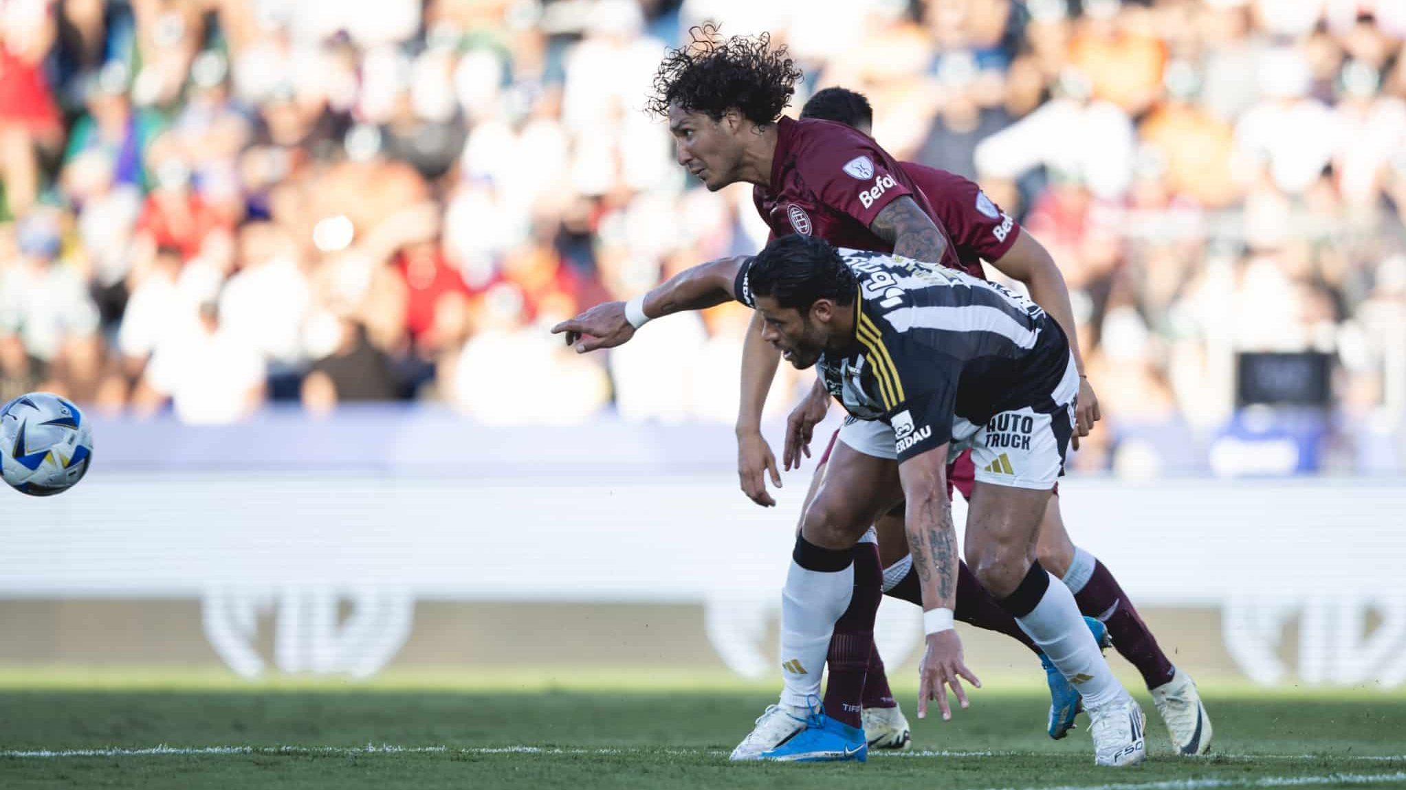 Hulk na final da Sul-Americana