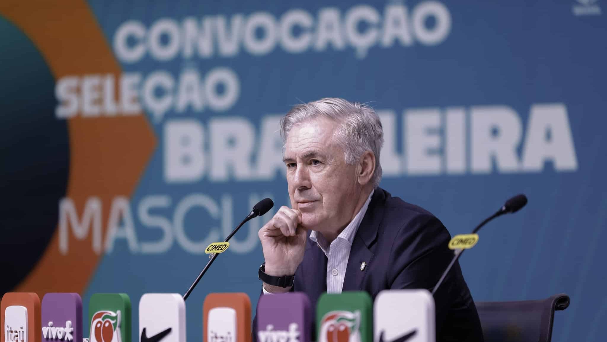 Ancelotti anuncia convocados para amistosos de novembro