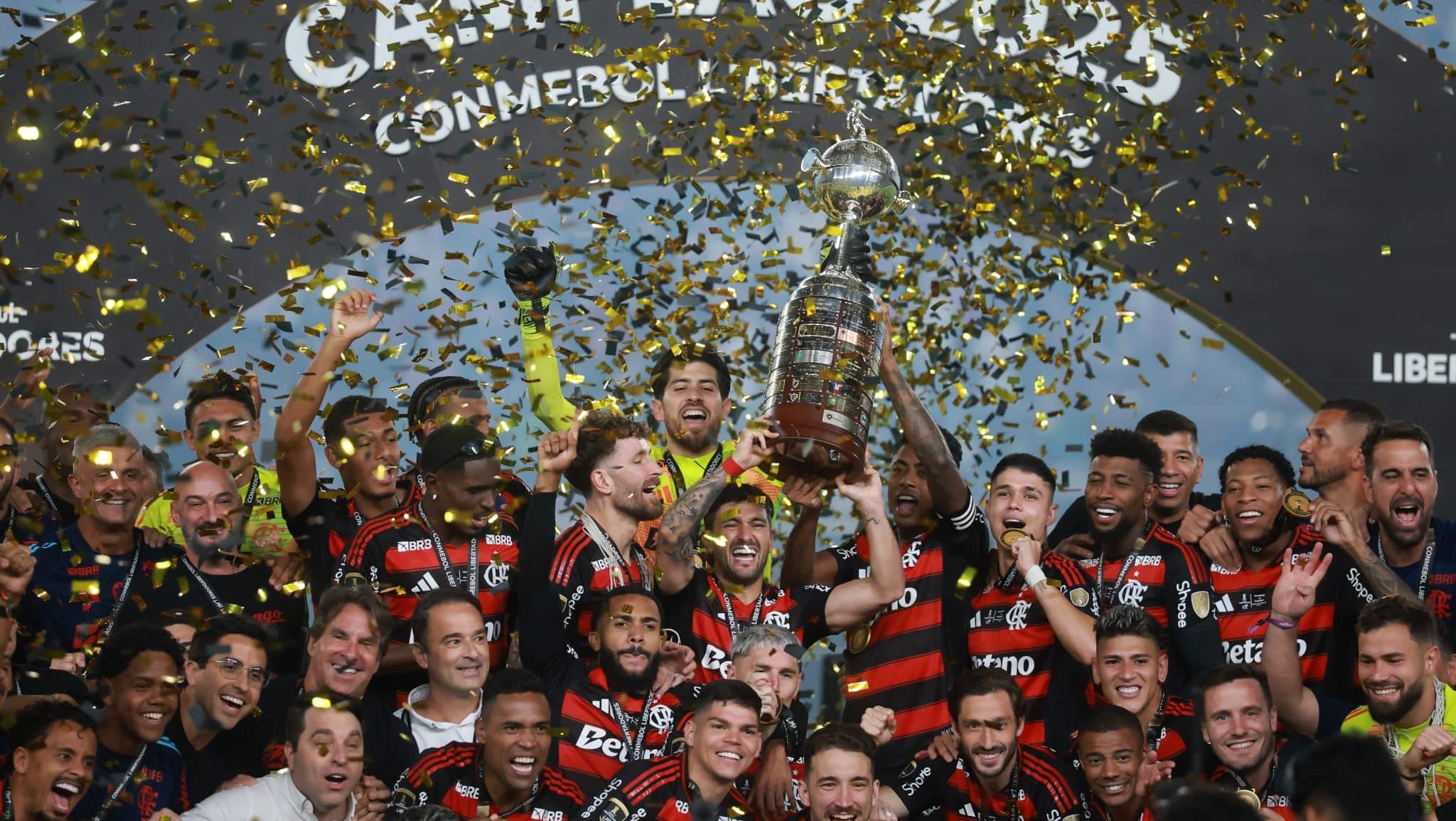 Flamengo é tetracampeão da Libertadores