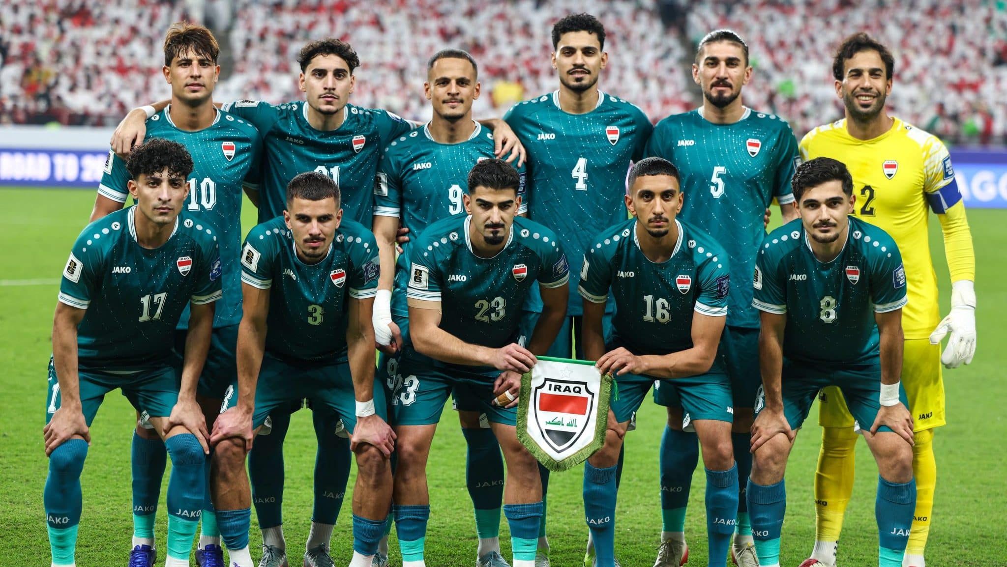 Iraque é uma das seleções que disputarão a Repescagem Mundial