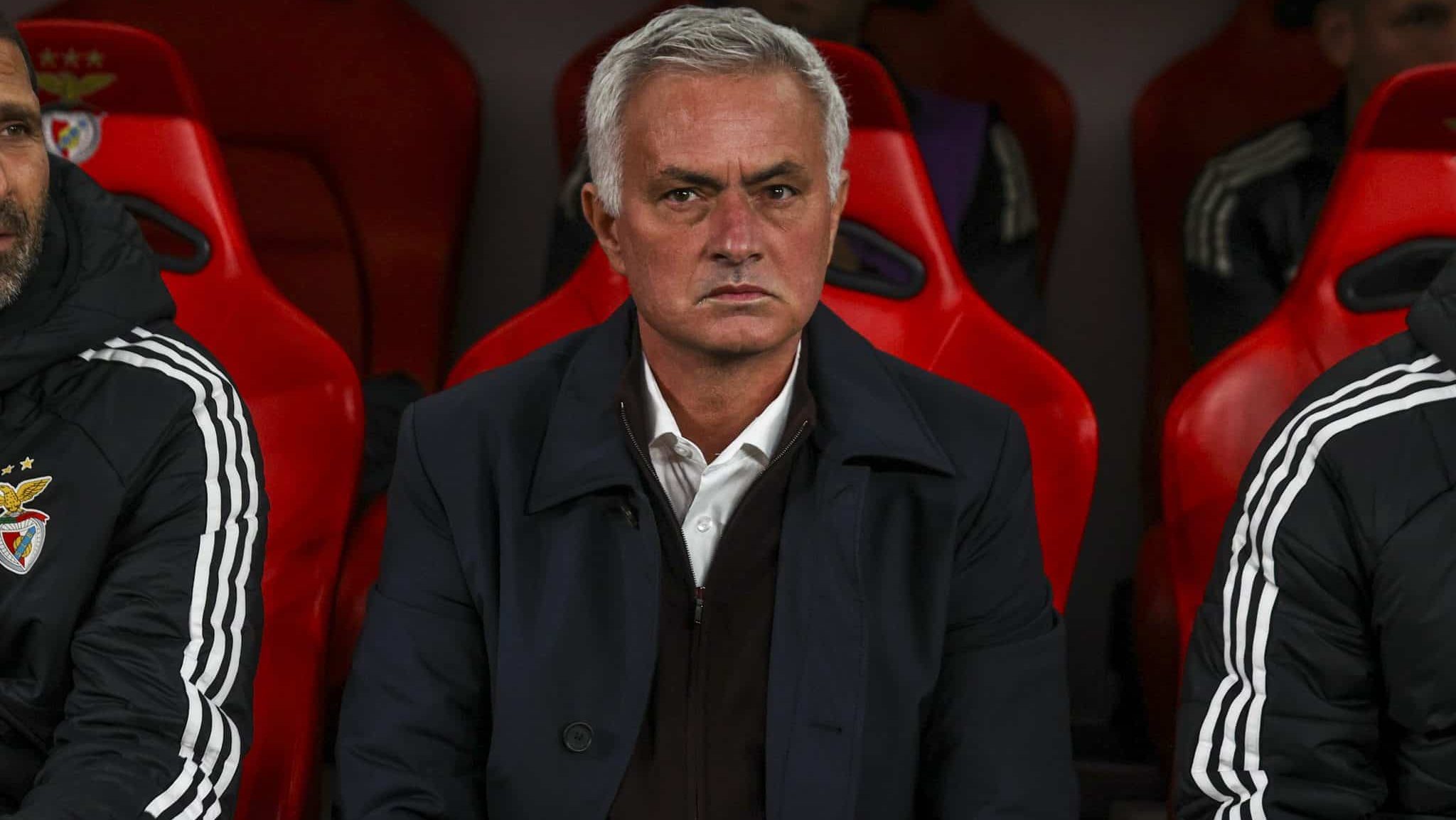 José Mourinho, técnico do Benfica