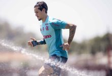 Pedro treinando pelo Flamengo
