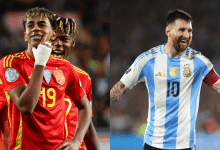 Lamine Yamal e Lionel Messi