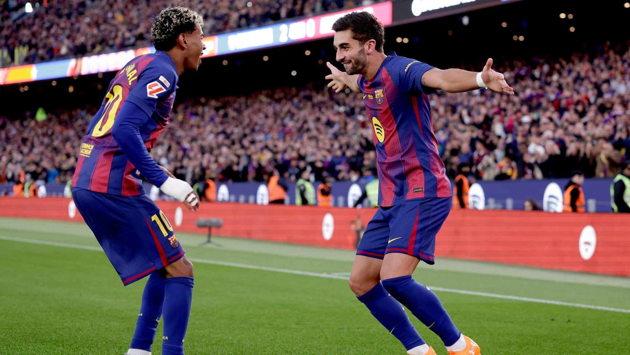 Barcelona goleia o Athletic Bilbao em retorno ao Camp Nou
