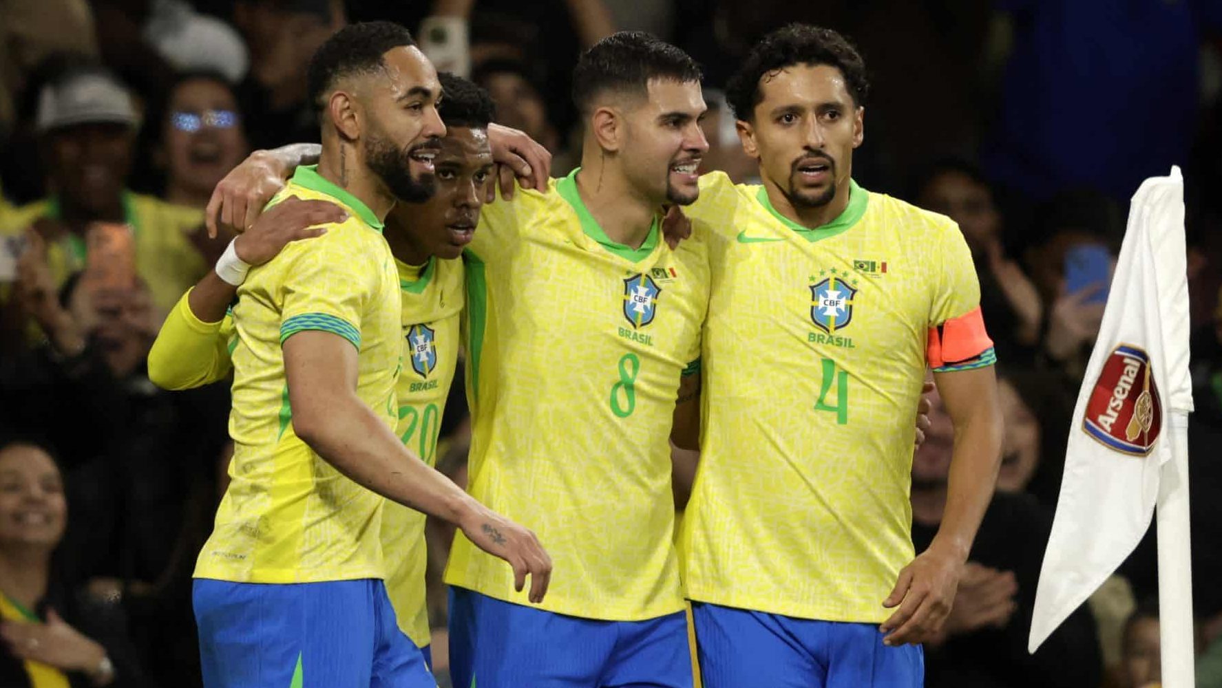 Seleção brasileira vence Senegal