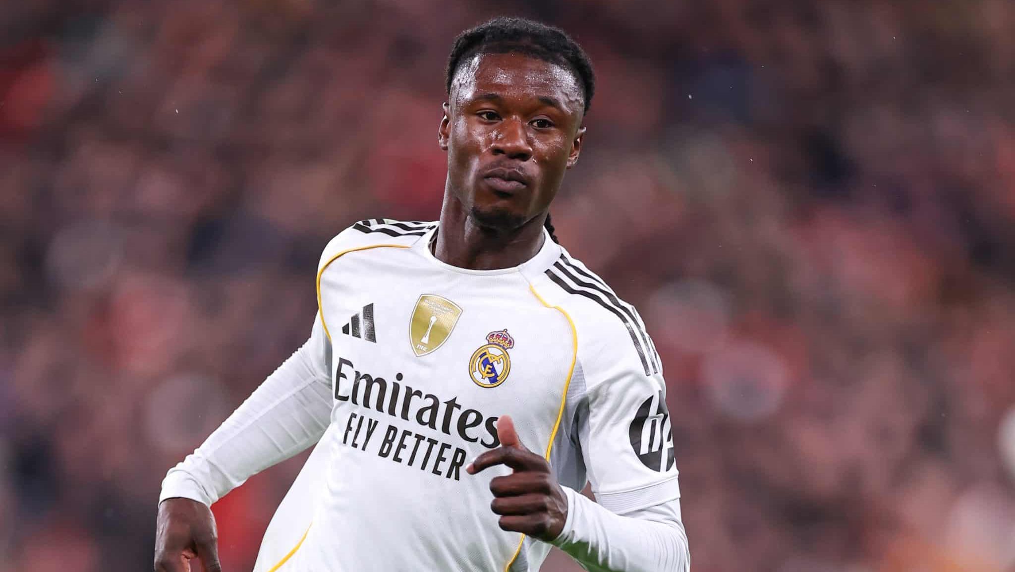 Camavinga jogando pelo Real Madrid