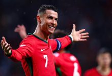 Cristiano Ronaldo em ação por Portugal