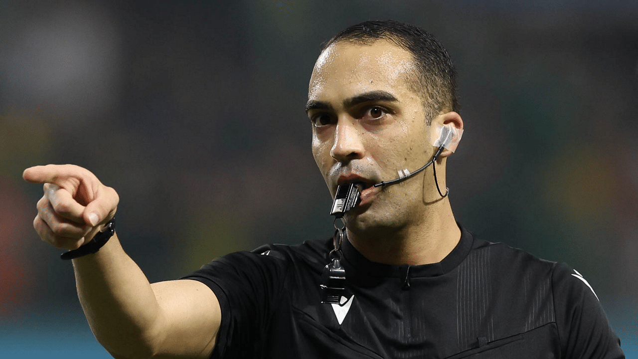 Davi de Oliveira Lacerda apita o Fla-Flu da 34ª rodada - Cesar Greco / Palmeiras