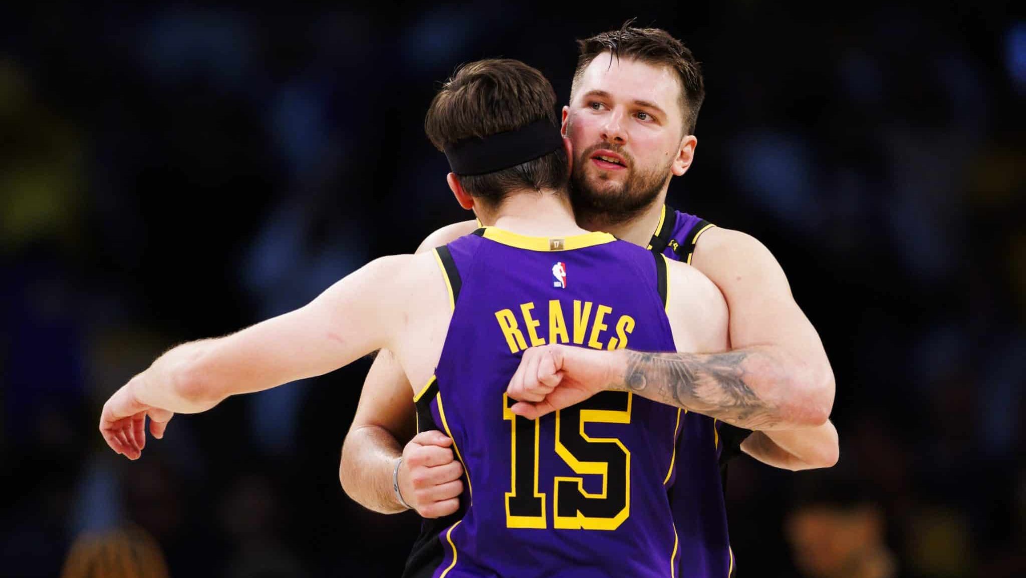 Luka Doncic e Austin Reaves - Los Angeles Lakers