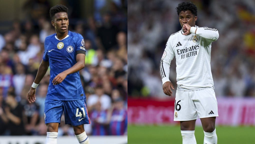 Estêvão e Endrick estão entre os jogadores jovens mais valiosos do mundo - Getty Images