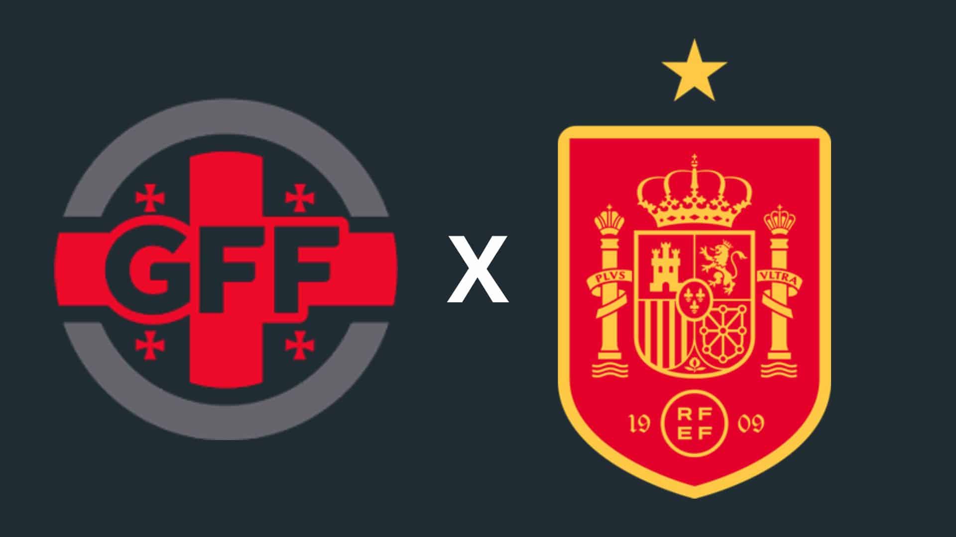 Geórgia x Espanha
