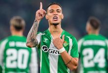 Antony marcou o o segundo gol na vitória contra o Lyon