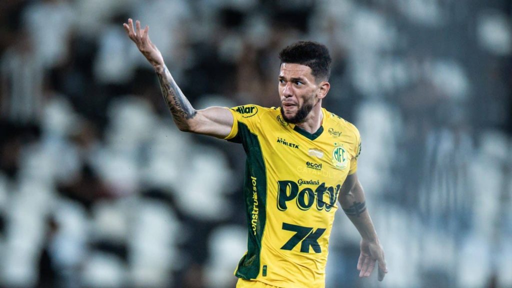 Jemmes em campo em Botafogo x Mirassol