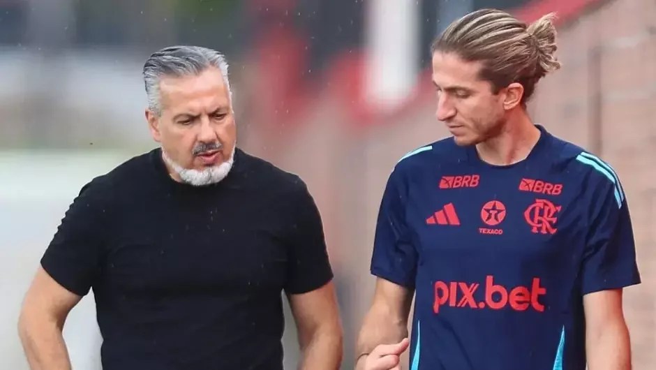 José Boto e Filipe Luís