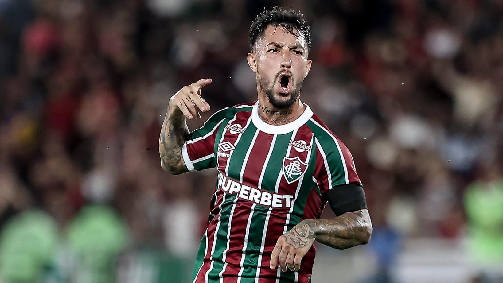Lucho Acosta desfalca o Fluminense contra o Palmeiras - Lucas Merçon / Fluminense