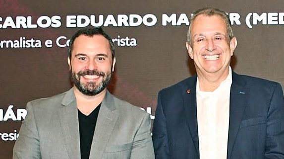 Mário Bittencourt e Bap juntos em Laranjeiras