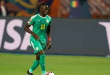 Sadio Mané em ação por Senegal - Ulrik Pedersen/NurPhoto via Getty Images