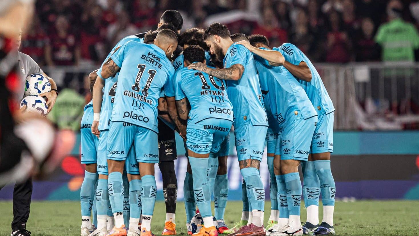 Santos está na zona de rebaixamento