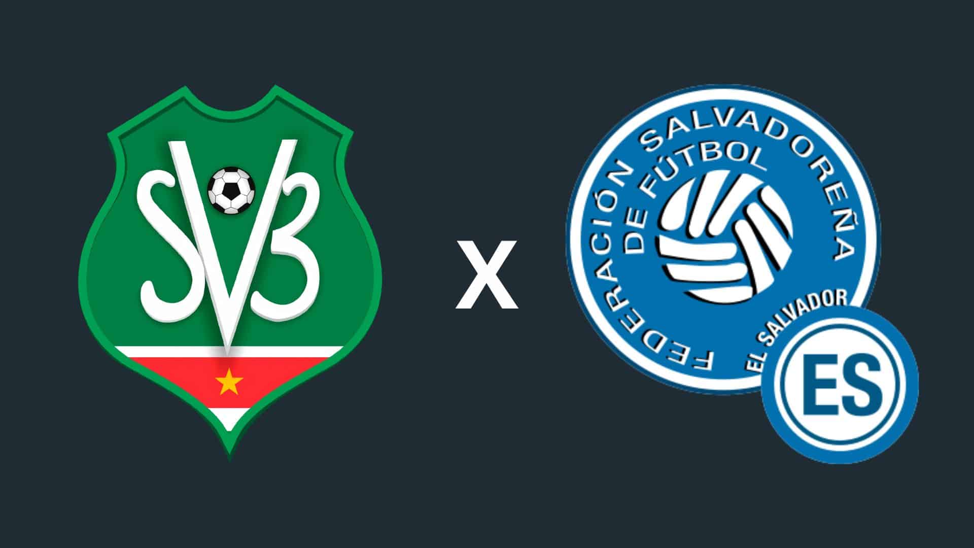 Escudos de Suriname x El Salvador